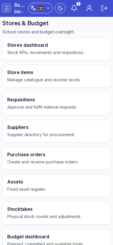 Stores &amp; Budget mobile