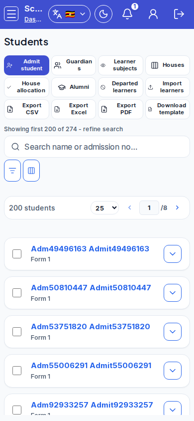 Students mobile