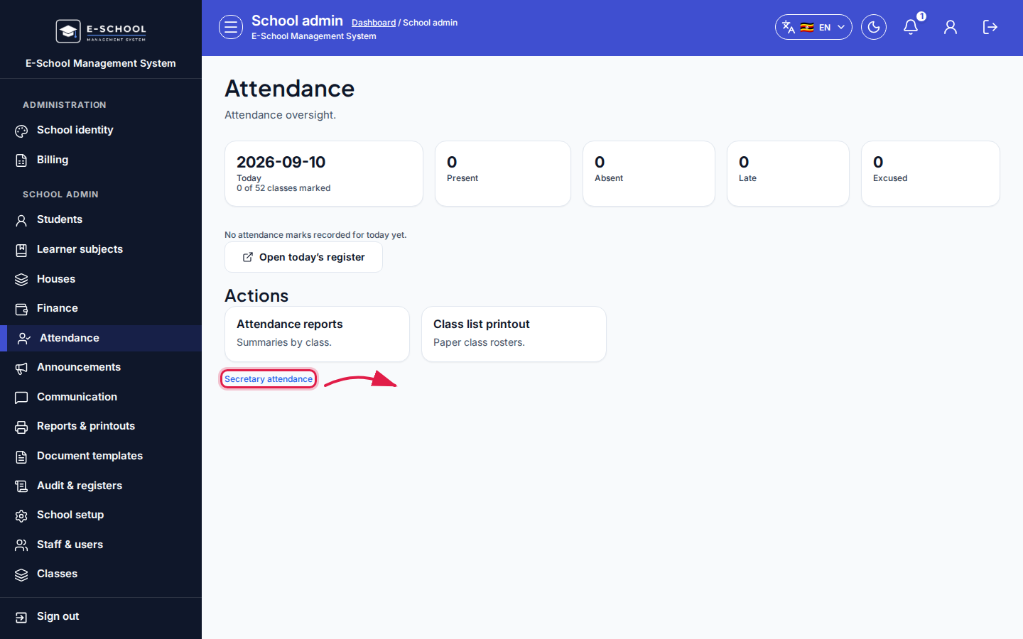 Attendance step 4 desktop