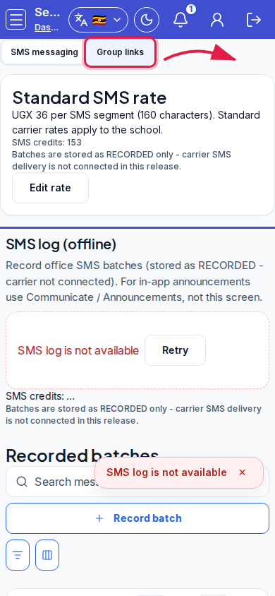 Communication step 3 mobile