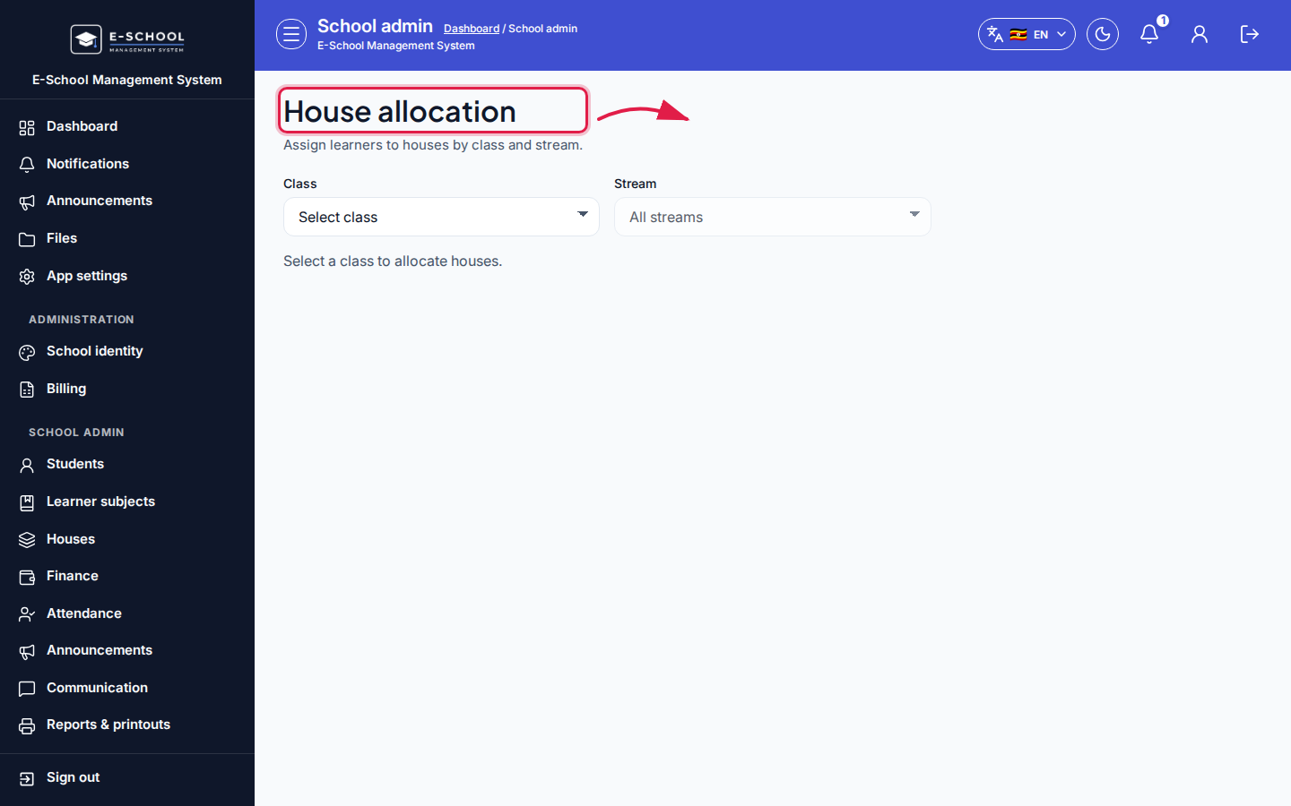 House allocation step 5 desktop