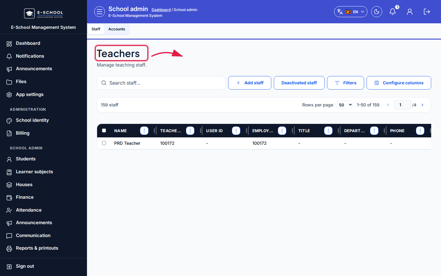 Staff &amp; users step 5 desktop